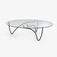 Table centrale Eden au design unique et luxueux, fabriquée à la main, avec plateau en verre, Tables basses en acier inoxydable doré au design nordique pour villa