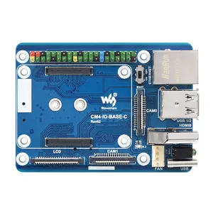 Mini Basisbord (C) Ontworpen Voor Raspberry Pi Rekenmodule 4 Basisuitbreidingskaart Geavanceerde Editie Rekenmodule Kernkaart