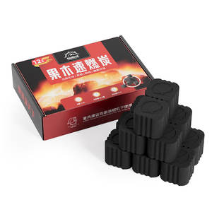 Pezzi di carbone di legno di frutta bruciatura pulita e partenza rapida per grigliare senza fumo bricchette di carbone di legno duro di alta qualità - Product Image 1