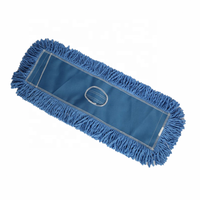 Nouvelles recharges de tampons de serpillière en microfibre de 18, 24, 36, 48, 60 pouces pour serpillières plates et à pulvérisation, pour usage domestique, industriel et commercial NO.9611