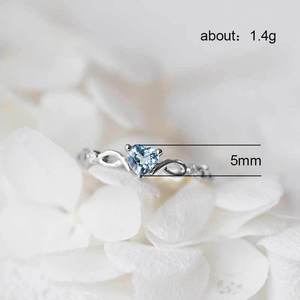 Anello dal Design a Forma di Cuore Elegante Anello da Dito per Donne - Product Image 4
