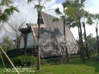 Maisons de villa en bois, kit en acier préfixe de marque, prêt à installer, villa de plage, maison en bois, bricolage
