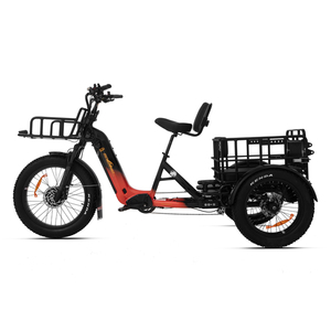 Tricycle électrique 2500W capable de transporter des <span class=keywords><strong>personnes</strong></span>, vélo électrique à <span class=keywords><strong>3</strong></span> roues, autonomie de 450 km, pour adultes - Product Image 6