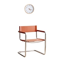 YOUTAI Fauteuil moderne créatif Middle pack House chaise de loisirs de salon en acier inoxydable