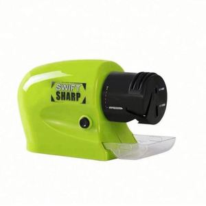 Nouvel affûteur de couteaux électrique 3-en-1 rapide avec pierre à aiguiser en alliage d'aluminium écologique pour ciseaux de cuisine et tournevis - Product Image 4