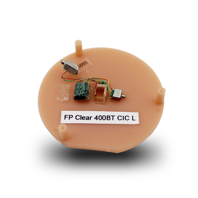 Retone Digital Programmable Beige/Black ABS Faceplate ITE/CIC/IIC Panel 2 Channels Class II Hearing Aid Parts Kit Hearing