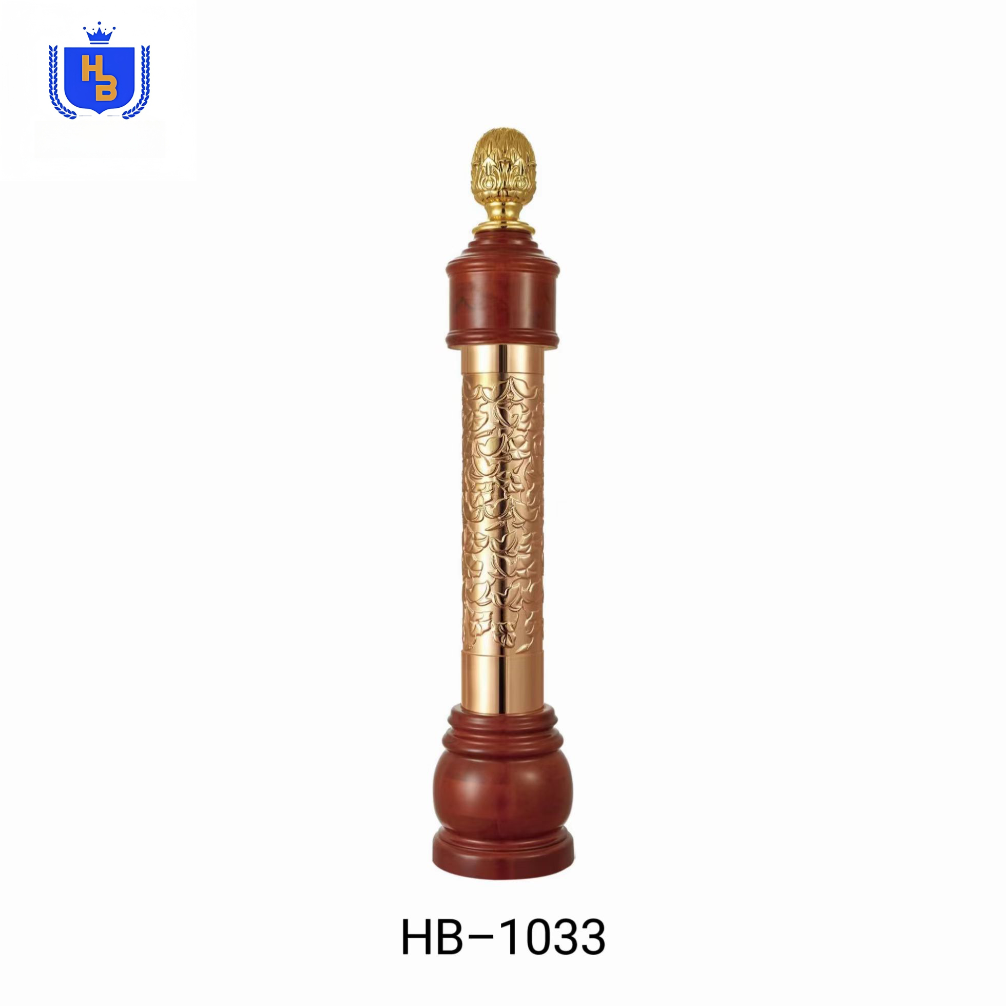 洋館アンティーク 親柱 階段パーツ 彫刻入り【1本売り／希少】 跳躍 (Re-Deco/Silver) | リヤドロ公式オンライン