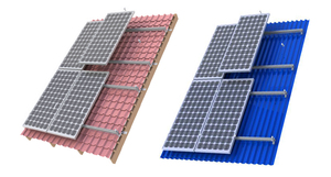 Supports photovoltaïques pour panneaux solaires SSS pour toits plats, installation au sol, kit de montage inclinable pour panneaux solaires - Product Image 2