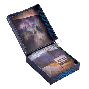 Unique Design Rigid Cardboard Paper Luxury <strong>CD</strong> Album Digipak Packaging <strong>Custom</strong> Printed Flip Top Photo Album Box Set Gift Box - Product Image 1