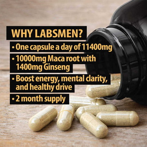 OEM gratis desain kapsul akar Maca Label pribadi suplemen <span class=keywords><strong>Herbal</strong></span> untuk energi alami & kesehatan reproduksi - Product Image 2