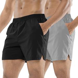 Pantalones cortos de secado rápido para hombre de 5 pulgadas con bolsillos, ligeros, transpirables, para correr, gimnasio, atléticos - Product Image 3