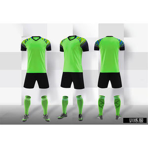 โรงงานโลโก้ที่กําหนดเองเสื้อฟุตบอลเปล่าชุดเสื้อฟุตบอลชุดฟุตบอลชายชุดกีฬาคลับทีมชุดฝึกซ้อมชุด - Product Image 2