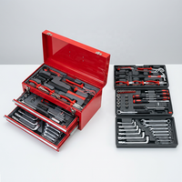 Lot de 83 clés à douille et outils de sécurité pour la maison et l'automobile, coffret métallique portable