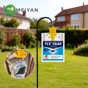 Hangende vliegenvanger voor buiten - milieuvriendelijk, waterdicht, solide, grote capaciteit, voor fruitvliegen en insecten - Product Image 6