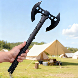Multiherramienta Industrial doble hoja Camping <span class=keywords><strong>hacha</strong></span> Tomahawk plástico supervivencia táctica <span class=keywords><strong>madera</strong></span> tala <span class=keywords><strong>hacha</strong></span> - Product Image 2