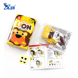 Souvenir de pièces pour enfants, blocs de construction, jouets de bricolage, avec taille-crayon, conception brevetée, cadeau pour enfants - Product Image 3