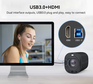 Commercio all'ingrosso della fabbrica 4k 20x zoom ottico NDI BOX macchina fotografica con la luce di conteggio per la trasmissione in diretta streaming - Product Image 6