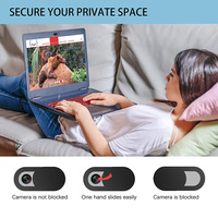 Couverture pour caméra Web, étui de 6 pièces Ultra-mince, coulissant, pour ordinateur portable, MacBook, PC et téléphone portable