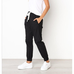 Pantaloni da Jogger Finnley con coulisse in vita-nero - Product Image 4