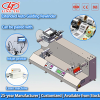 Máquina Rebobinadora Industrial de Alta Eficiencia Lingtie Premium, Nueva, Directo de Fábrica, Tamaño Largo, Velocidad Variable Automática