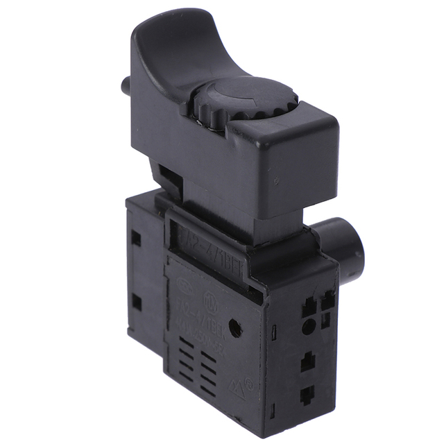 Lock on Power Tool Electric Drill Speed Control Trigger Button Switch FA2-6/1BEK