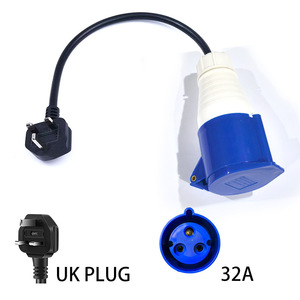 Adaptateur de prise EU 16A Ningdian vers prise CEE 32A, câble de charge de 5 m - Product Image 3
