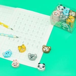 Pas encore d'avis 2024 nouveaux produits idée bon prix Logo personnalisé gomme en caoutchouc dessin animé crayon gommes ensemble pour l'école enfants cadeau - Product Image 6