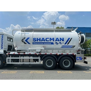 Shamcan Manual Diesel Sewage Suction Truck 20000L High Pressure Fecal Suction Sewer Jetting Cleaning Tanker - Product Image 4