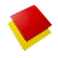 Suelo de Vinilo de PVC Ecológico, Baldosas para Suelos de Garaje, Baldosas de PVC Encajables para Taller, Plástico Industrial para Exteriores, Cuadradas, CN;SHN