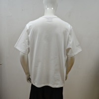 T-shirt personnalisé pour homme, en coton épais, délavé à l'acide, coupe oversize, imprimé DTG, style streetwear, coupe carrée, t-shirt court pour homme