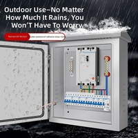 Boîte de distribution complète personnalisée MCCB LE 4P 100A Interrupteur 415V 8KV Disjoncteur électrique Boîte de distribution