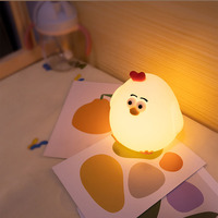 OEM/ODM Veilleuse en silicone pour petits animaux accompagnant les bébés pour dormir paisiblement