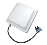 Lecteur UHF Yistar, lecteur longue portée 6 m avec antenne 8 dBi, lecteur RFID UHF intégré RS232/RS485 pour la gestion des parkings