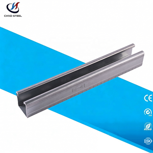 Profilo Strutturale in Metallo Preforato di Alta Qualità, Componente per Edifici ASTM/BS, Laminato a Caldo e Zincato - Product Image 1