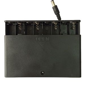 Plástico <span class=keywords><strong>12V</strong></span> 8AA Celdas Caja de batería AA con cubierta Interruptor de encendido y apagado - Product Image 3