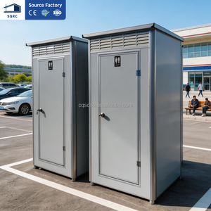 <span class=keywords><strong>Toilettes</strong></span> portables industrielles en acier avec installation facile, design moderne pour atelier, ferme, lieux publics - Garantie 1 an - Product Image 2