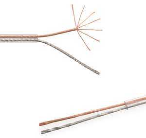 Comprimento customizável Fio puro do teatro home 2 do cobre com cada 100 cabo de alimentação do núcleo <span class=keywords><strong>2x0.5mm2</strong></span> 100m do orador Microfones - Product Image 2