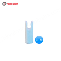 Flèches d'entraînement pour arc recurve, pratique, adultes, durables, en fibre de verre, 6 mm, lot de 10, plumes en plastique Yulong, personnalisables, tir à l'arc