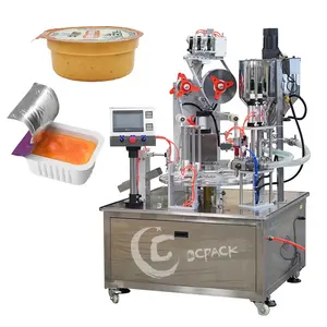 Automatic Dipping Chili Sauce Cup Filling Sealing Machine
