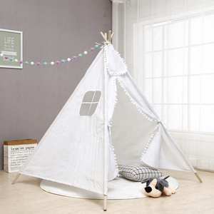 Carpa Infantil <span class=keywords><strong>de</strong></span> Lino y Algodón para Picnic al Aire Libre, <span class=keywords><strong>Casa</strong></span> <span class=keywords><strong>de</strong></span> Juegos Interior para Niños y Niñas, Castillo <span class=keywords><strong>de</strong></span> <span class=keywords><strong>la</strong></span> <span class=keywords><strong>Reina</strong></span> - Product Image 1
