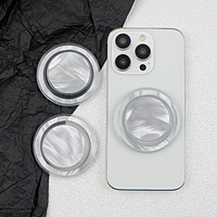 Accessoires pour téléphones mobiles Support de doigt personnalisé avec sangle de téléphone Impression de logo personnalisé Support de préhension et prise Up-Gift