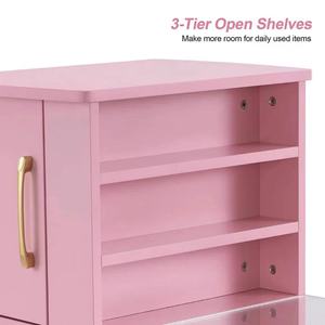 Table de manucure rose Wss 2025, très vendue, table de manucure portable personnalisée, table de beauté pour salon de manucure, S - Product Image 3