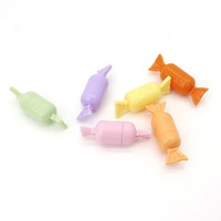Pinceau à lèvres en silicone mignon, format voyage, outil cosmétique portable réutilisable pour l'application de correcteur, baume à lèvres et brillant à lèvres