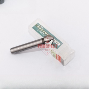 Fraise droite <span class=keywords><strong>SUPO</strong></span> poignée droite couteau à chanfreiner à trois lames CNC Machine-outil coupe pour métal Hss fraise en bout Sprial Slot fraise - Product Image 4