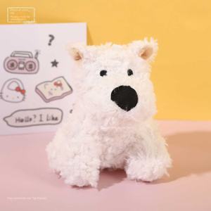 Usine directe High West Highland blanc lapin en peluche poupée pendentif coton Collection Net rouge Shirley Mei oreille en gros - Product Image 6