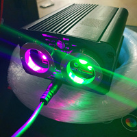 Luces de Fibra Óptica LED RGBW Twinkle Star, Kits de Techo con Efecto de Cielo Estrellado, Lámpara de Cielo Estrellado, Control Remoto por Aplicación