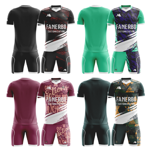 Maillots de football américain personnalisés et chemises d'uniformes d'équipe 100% polyester Couleurs et logos personnalisés Fabrication en usine Service OEM - Product Image 4