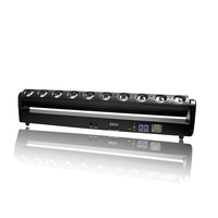 Projecteur LED mobile 10x40W RGBW 4-en-1 pour scène, idéal pour KTV, bars, salles de banquet, théâtres, concerts