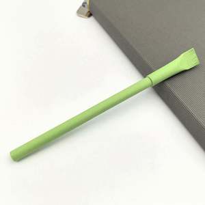 Custom Recyclable Kraft Paper Pen Gift Ballpen Extremely <b>Cheap</b> Eco <b>Cardboard</b> Pen for Promotion - Product Image 6