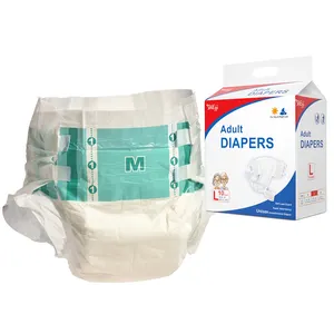 Support Custom XXL Size Elderly Care Thick Senior Disposable Baby Adult Diaper